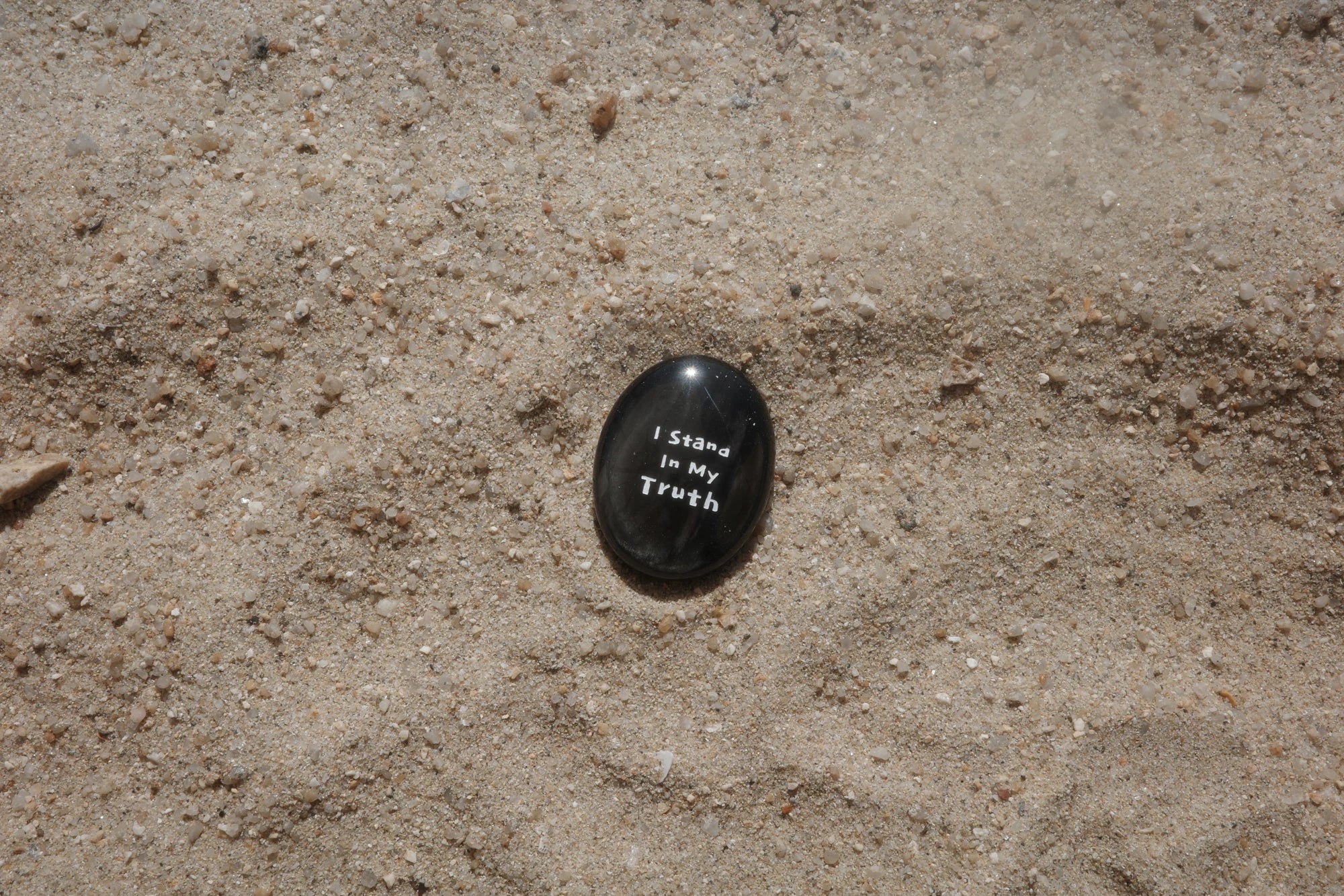Silver Sheen Obsidian — I Stand In My Truth